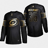 Hurricanes 35 Curtis Mcelhinney Black Gold Adidas Jersey Dyin,baseball caps,new era cap wholesale,wholesale hats